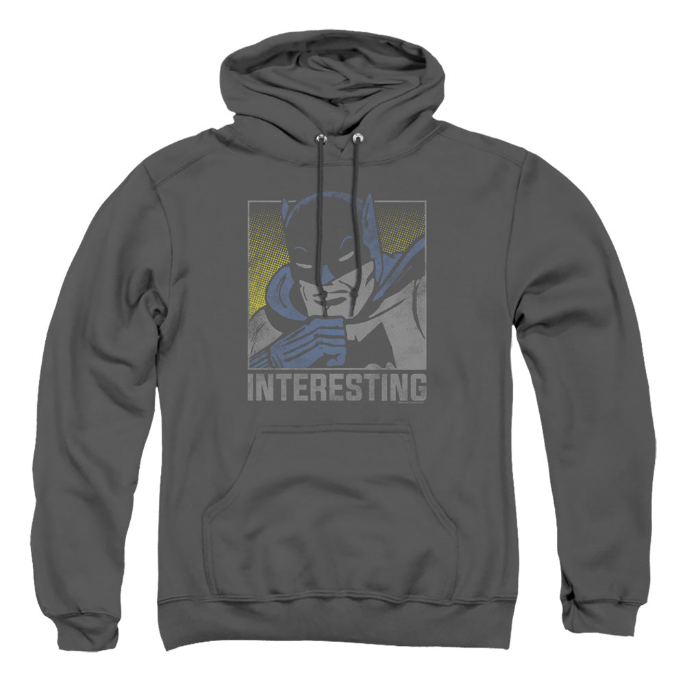 Dc - Interesting - Adult Pull-over Hoodie - Charcoal