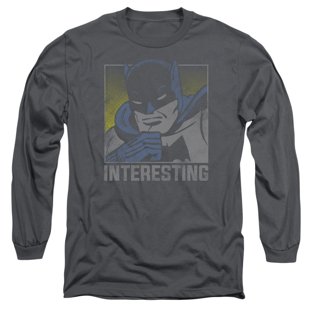 Dc - Interesting - Long Sleeve Adult 18/1 - Charcoal T-shirt