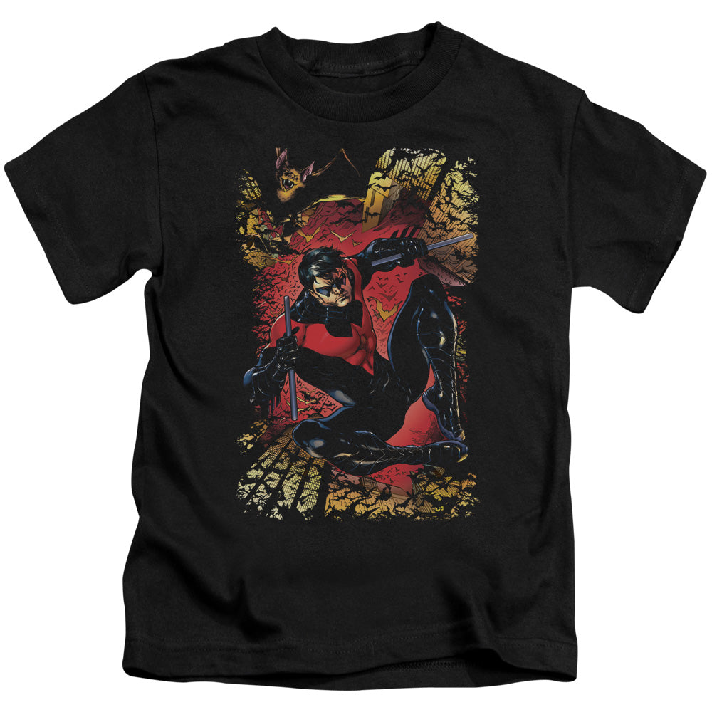 JLA NIGHTWING #1 - S/S JUVENILE 18/1 - BLACK - T-Shirt