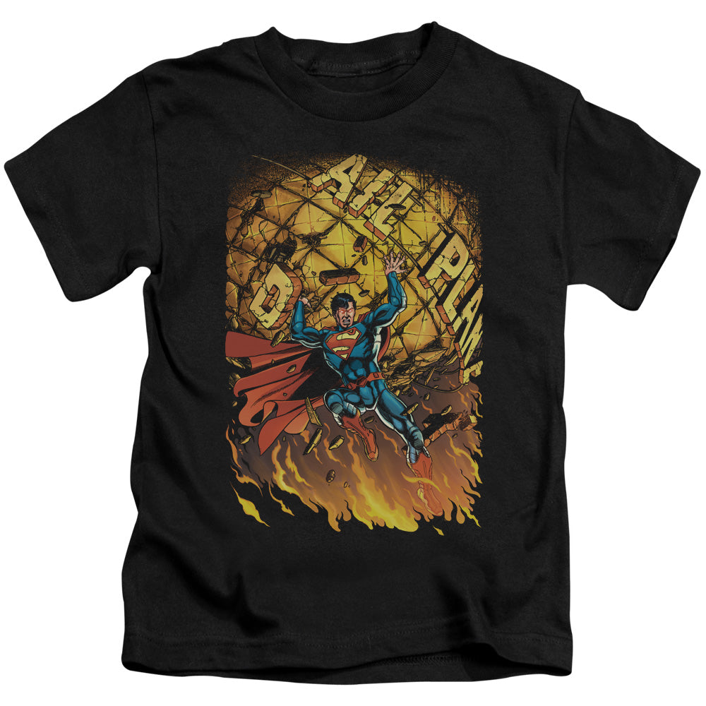 SUPERMAN SUPERMAN #1 - S/S JUVENILE 18/1 - BLACK - T-Shirt