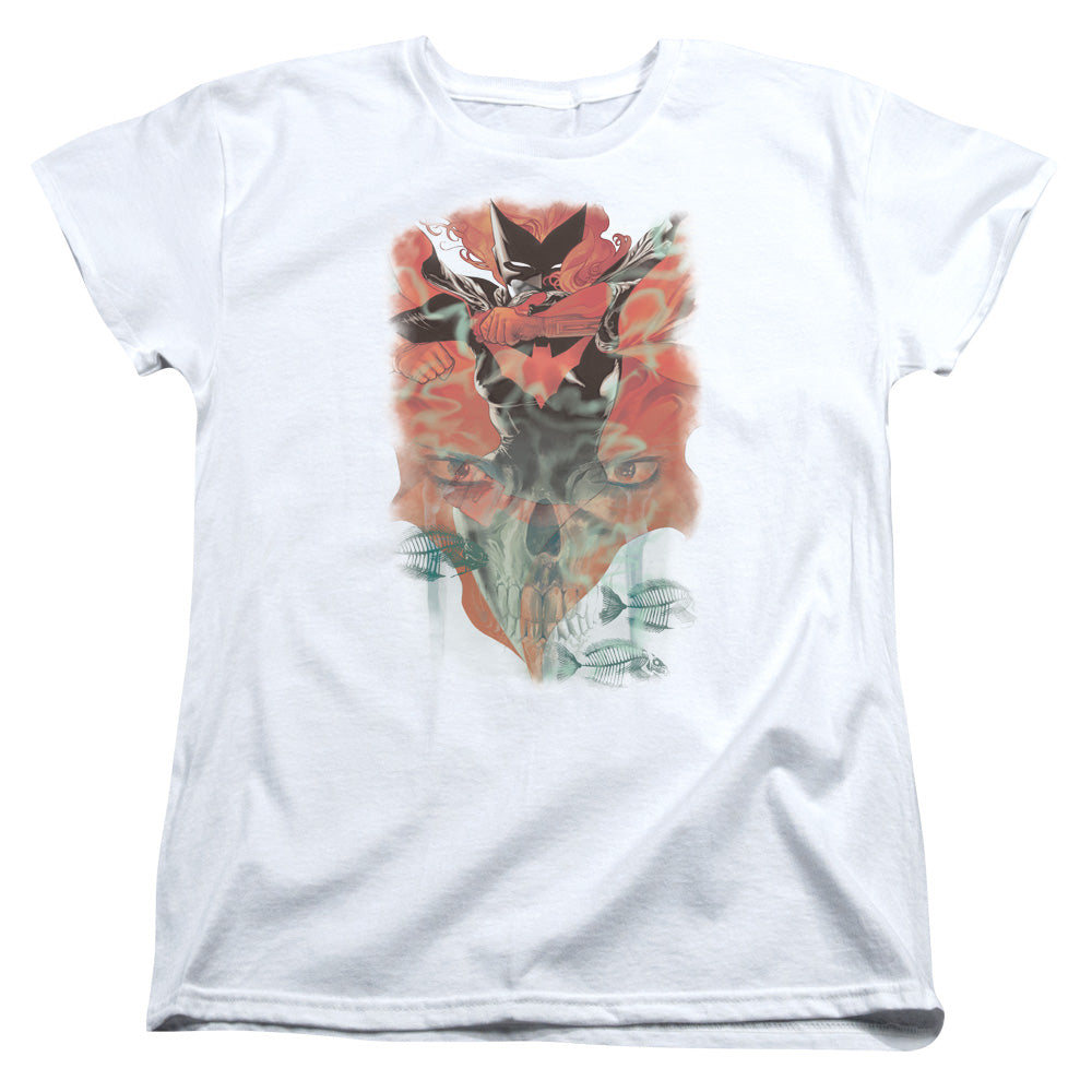 Batman - Batwoman #1 - Short Sleeve Womens Tee - White T-shirt