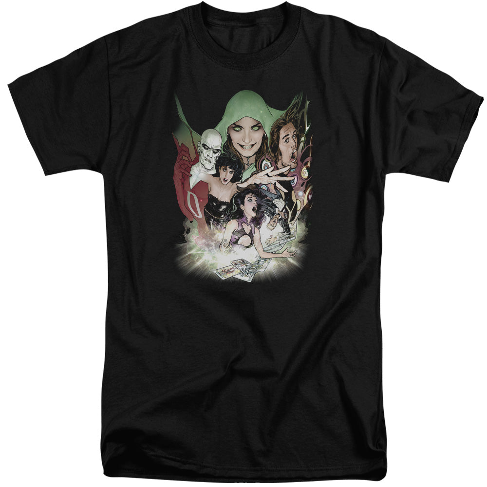Dcr - Justice League Dark - Short Sleeve Adult Tall - Black T-shirt