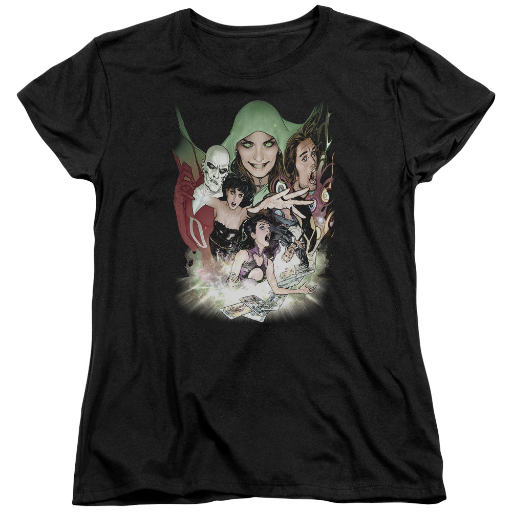 Dcr - Justice League Dark - Short Sleeve Womens Tee - Black T-shirt
