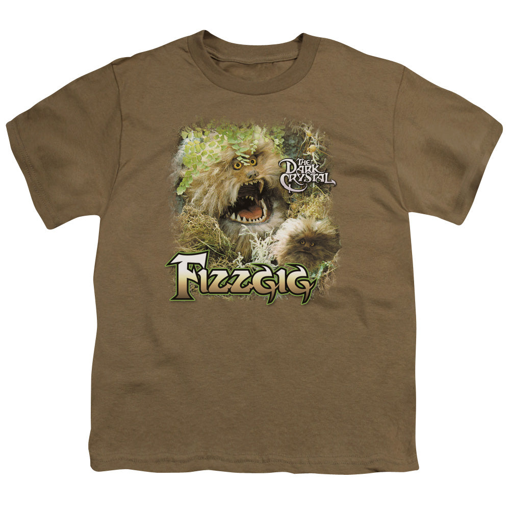 Dark Crystal - Fizzgig - Short Sleeve Youth 18/1 - Safari Green T-shirt