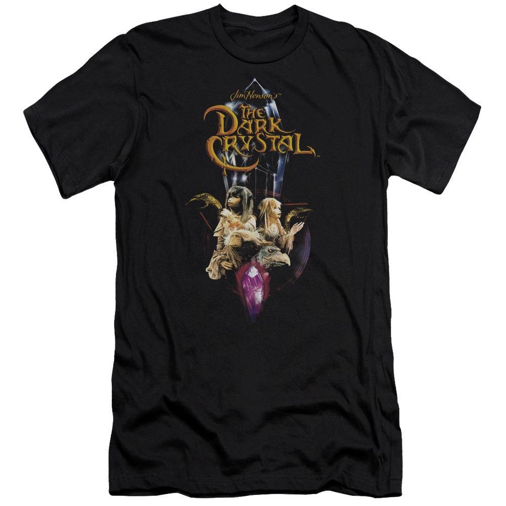Dark Crystal - Crystal Quest-premuim Canvas Adult Slim Fit 30/1 - Black