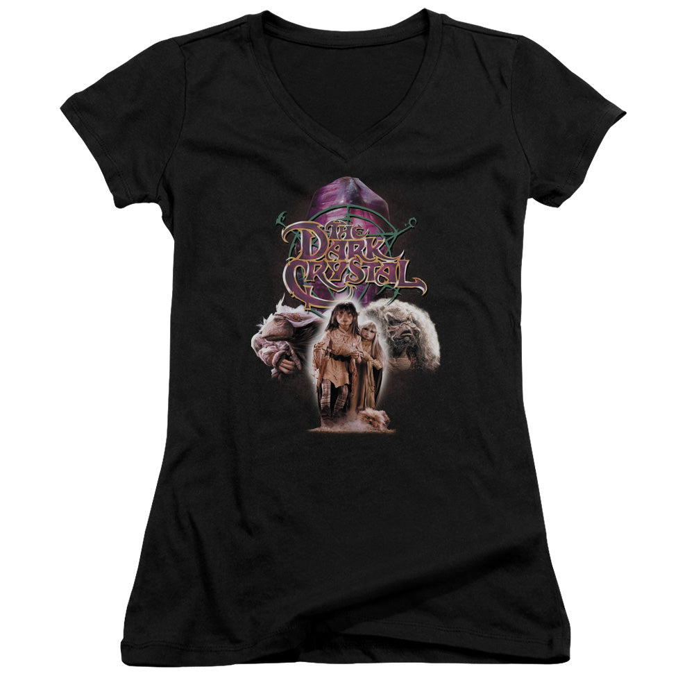 Dark Crystal The Good Guys - Junior V-neck - Black