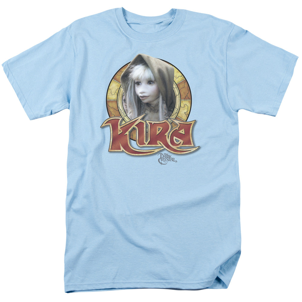 Dark Crystal - Kira Circle - Short Sleeve Adult 18/1 - Light Blue T-shirt