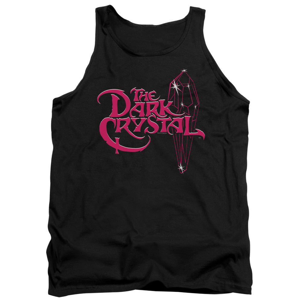 Dark Crystal - Bright Logo - Adult Tank - Black