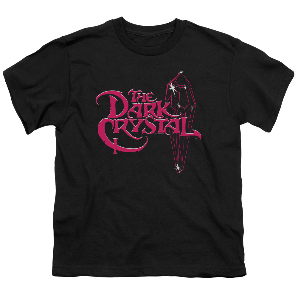 Dark Crystal - Bright Logo - Short Sleeve Youth 18/1 - Black T-shirt