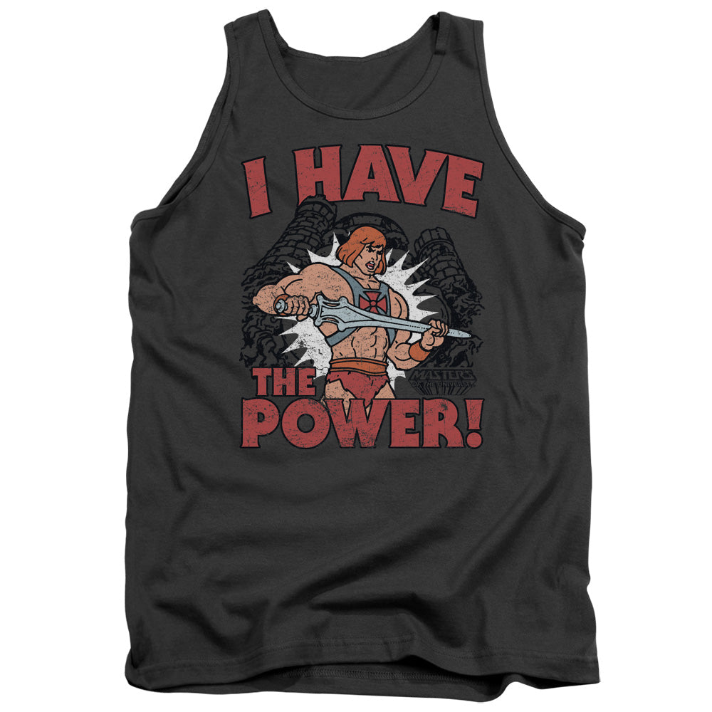 Masters Of The Universe - I Have The Power - Adult Tank - Charcoal