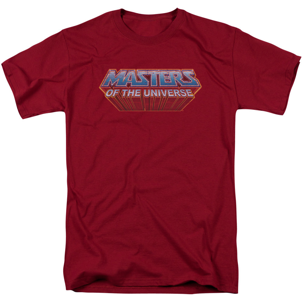 Masters Of The Universe - Logo - Short Sleeve Adult 18/1 - Cardinal T-shirt