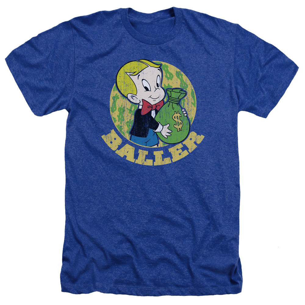Richie Rich - Baller - Adult Heather - Royal Blue