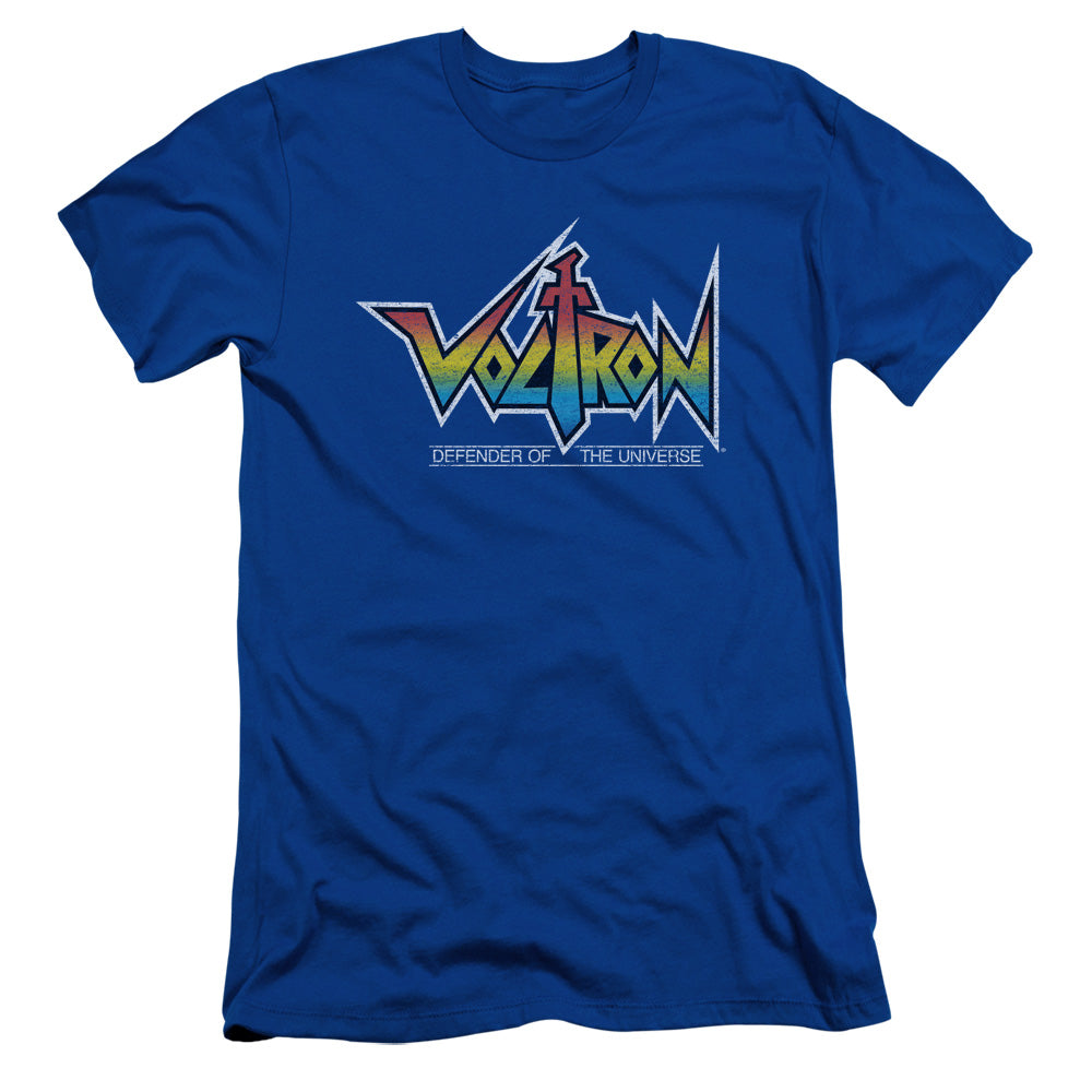 Voltron - Logo - Short Sleeve Adult 30/1 - Royal Blue T-shirt