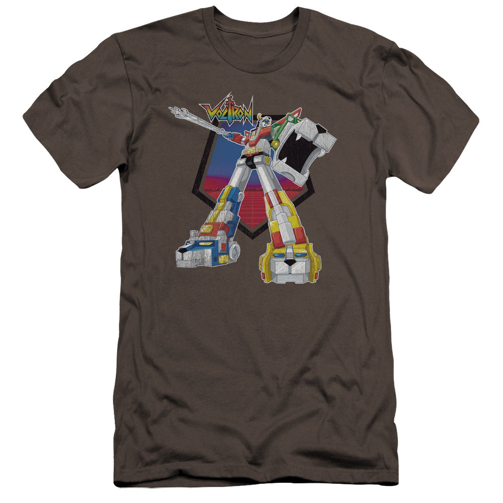 Voltron - Blazing Sword-premuim Canvas Adult Slim Fit 30/1 - Charcoal