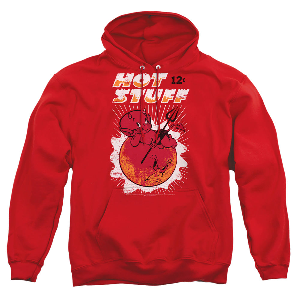 Hot Stuff - On The Sun - Adult Pull-over Hoodie - Red