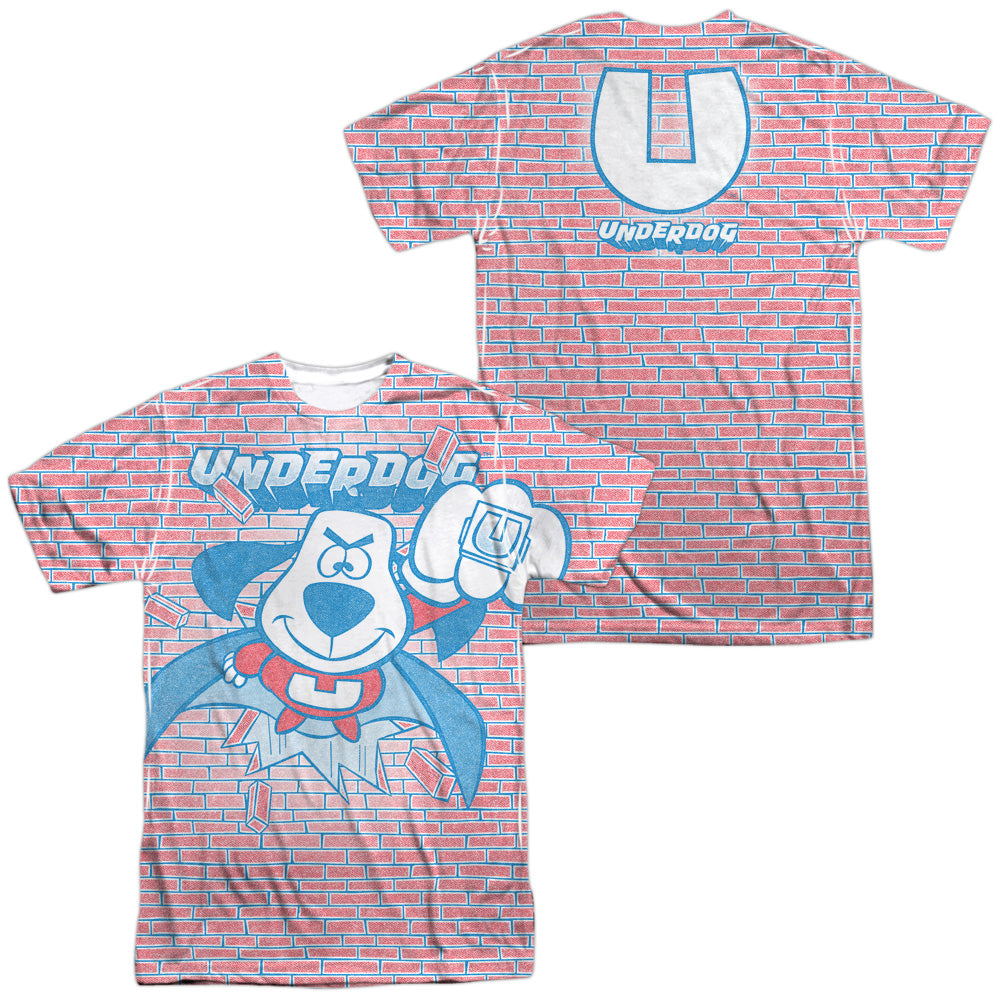 UNDERDOG BURST (FRONT/BACK PRINT)-S/S ADULT T-Shirt