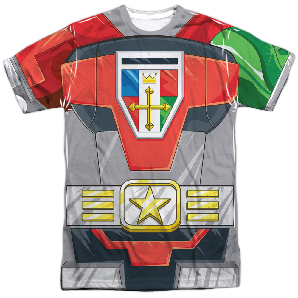 Voltron - Costume - Short Sleeve Adult Poly Crew - White T-shirt
