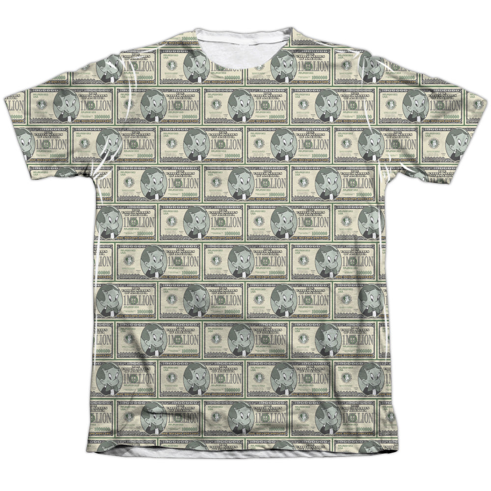 Richie Rich - Millions - Adult Poly/cotton Short Sleeve Tee - White T-shirt