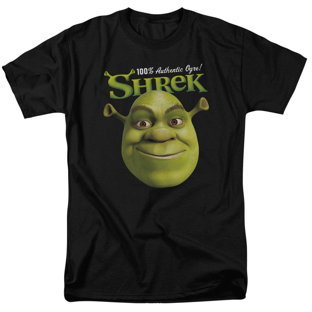 Shrek - Authentic - Short Sleeve Adult 18/1 - Black T-shirt