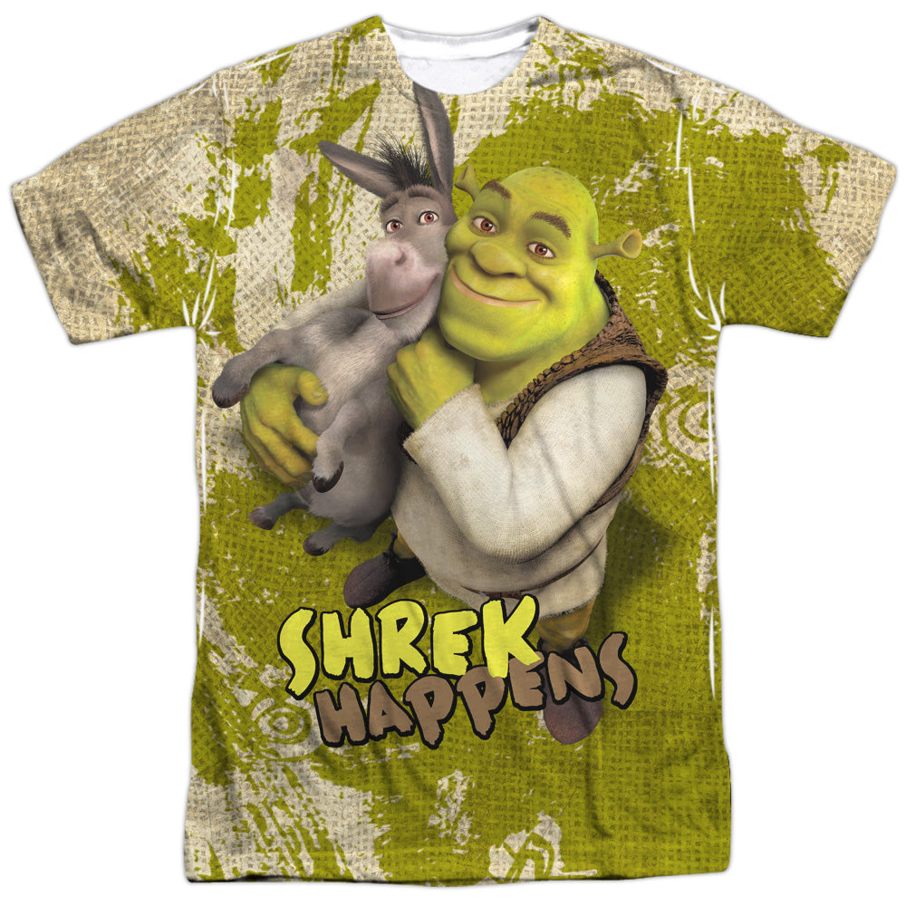 SHREK BEST FRIENDS-S/S ADULT T-Shirt