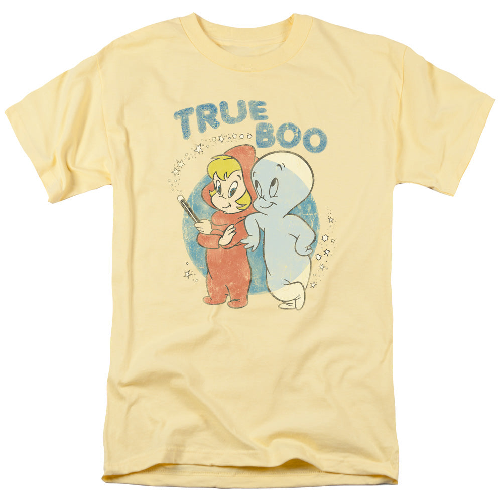 Casper - True Boo - Short Sleeve Adult 18/1 - Banana T-shirt