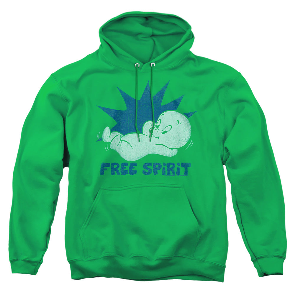 Casper - Free Spirit - Adult Pull-over Hoodie - Kelly Green