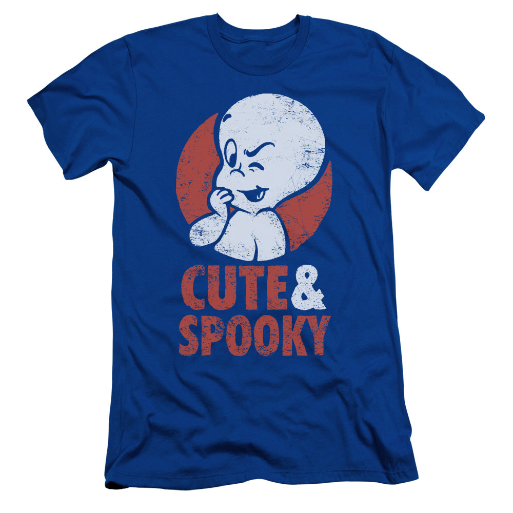 Casper - Spooky - Short Sleeve Adult 30/1 - Royal Blue T-shirt