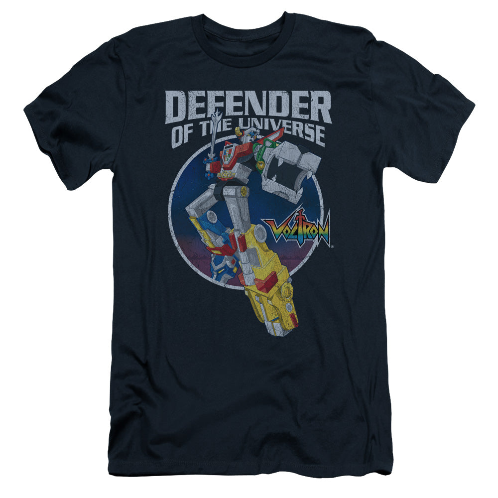 Voltron - Defender - Short Sleeve Adult 30/1 - Navy T-shirt