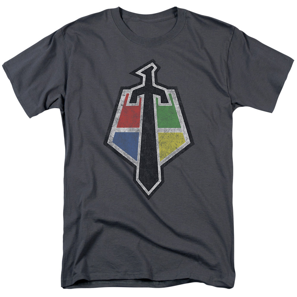 Voltron - Sigil - Short Sleeve Adult 18/1 - Charcoal T-shirt