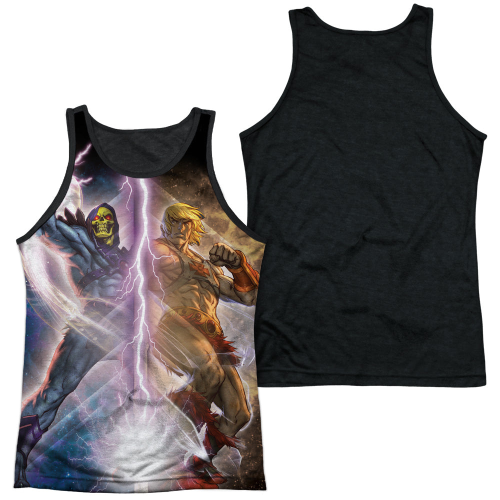 Masters Of The Universe - Strike - Adult Poly Tank Top Black Back - White