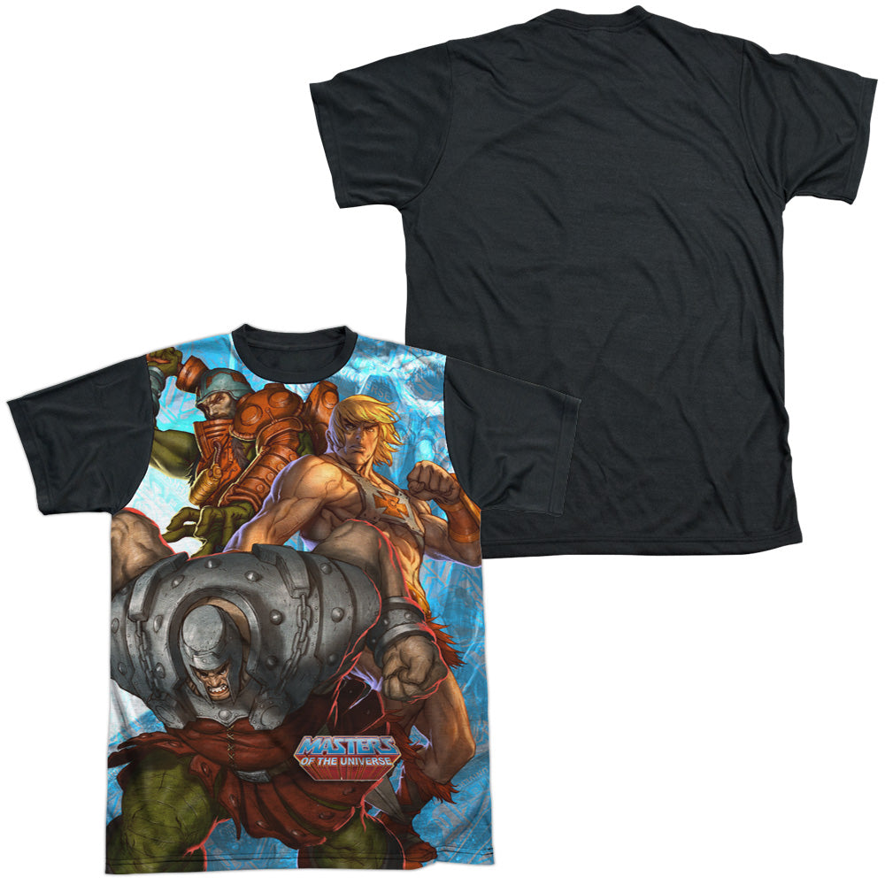 Masters Of The Universe - Heroes And Villains - Short Sleeve Adult White Front Black Back - White T-shirt