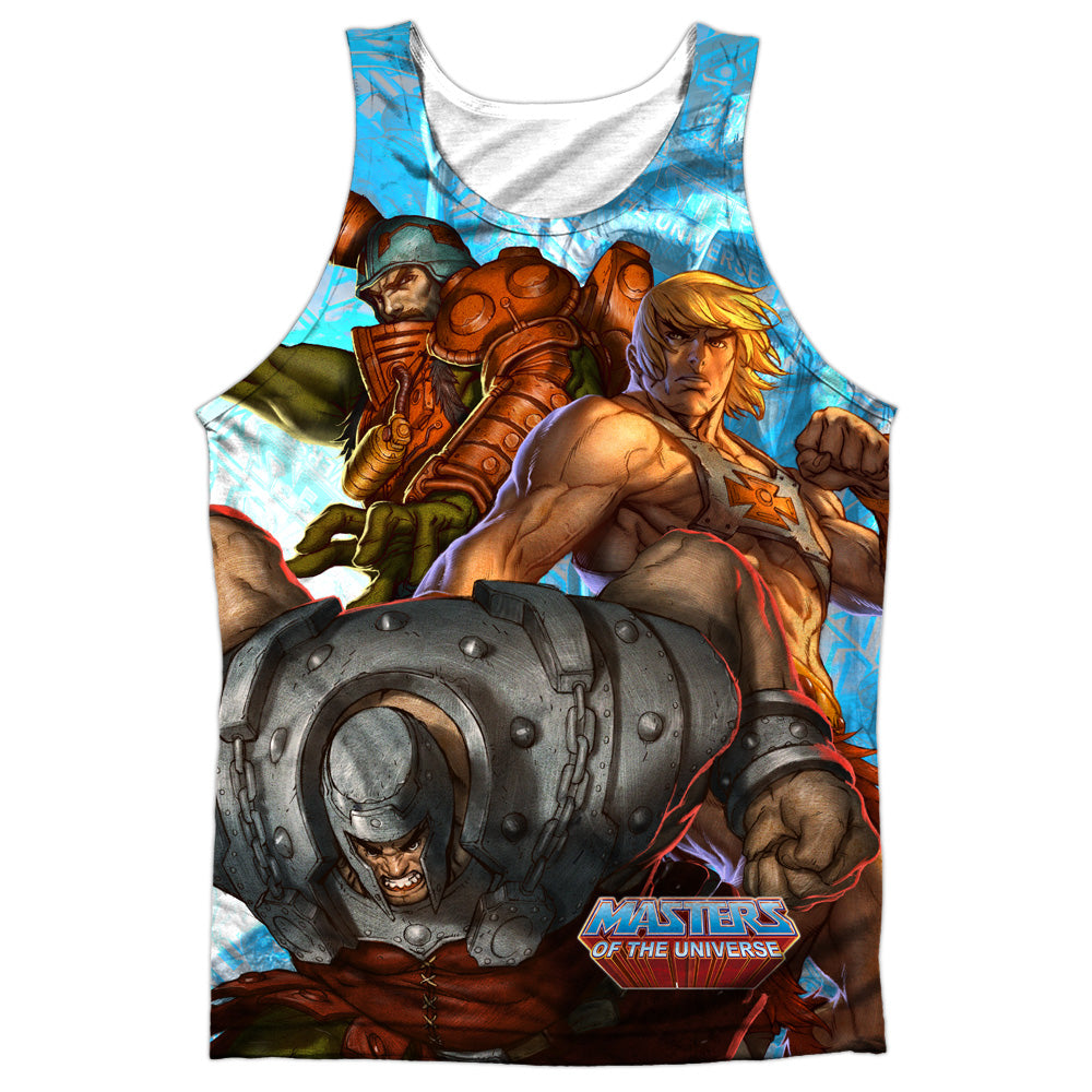 Masters Of The Universe - Heroes And Villains - Adult 100% Poly Tank Top - White