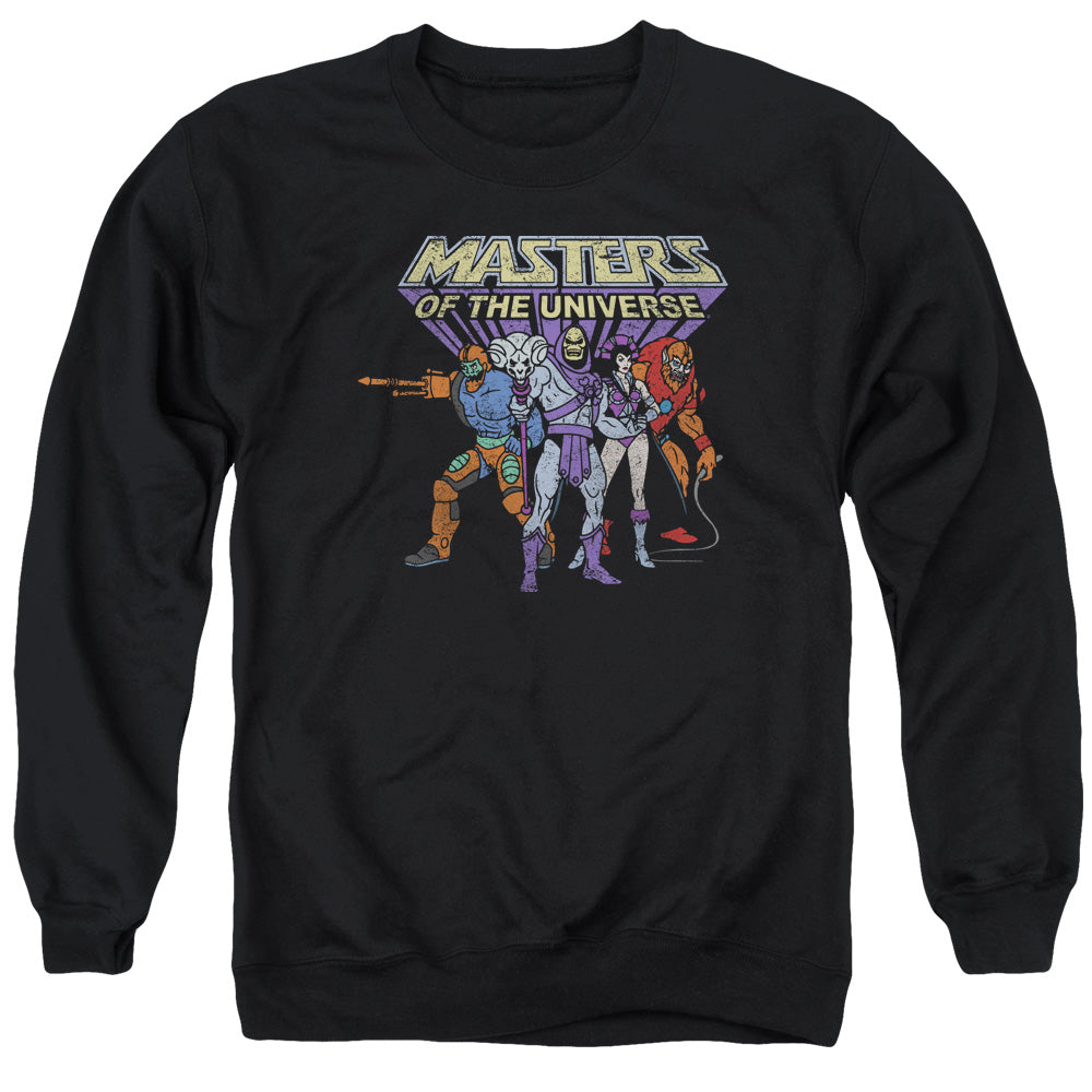 Masters Of The Universe - Team Of Villains - Adult Crewneck Sweatshirt - Black