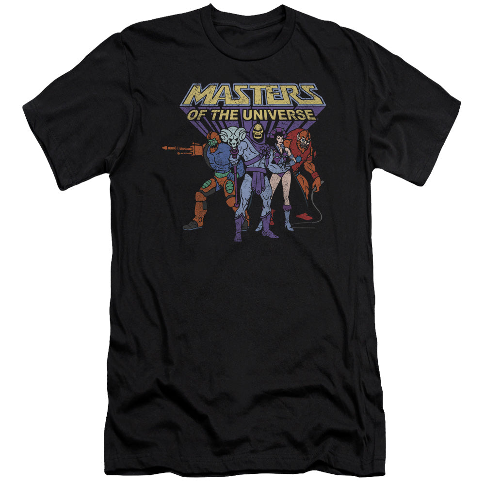 Masters Of The Universe - Team Of Villains - Short Sleeve Adult 30/1 - Black T-shirt