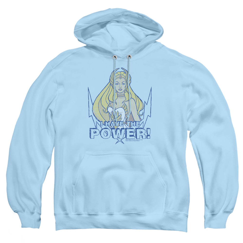 She Ra - Power - Adult Pull-over Hoodie - Light Blue
