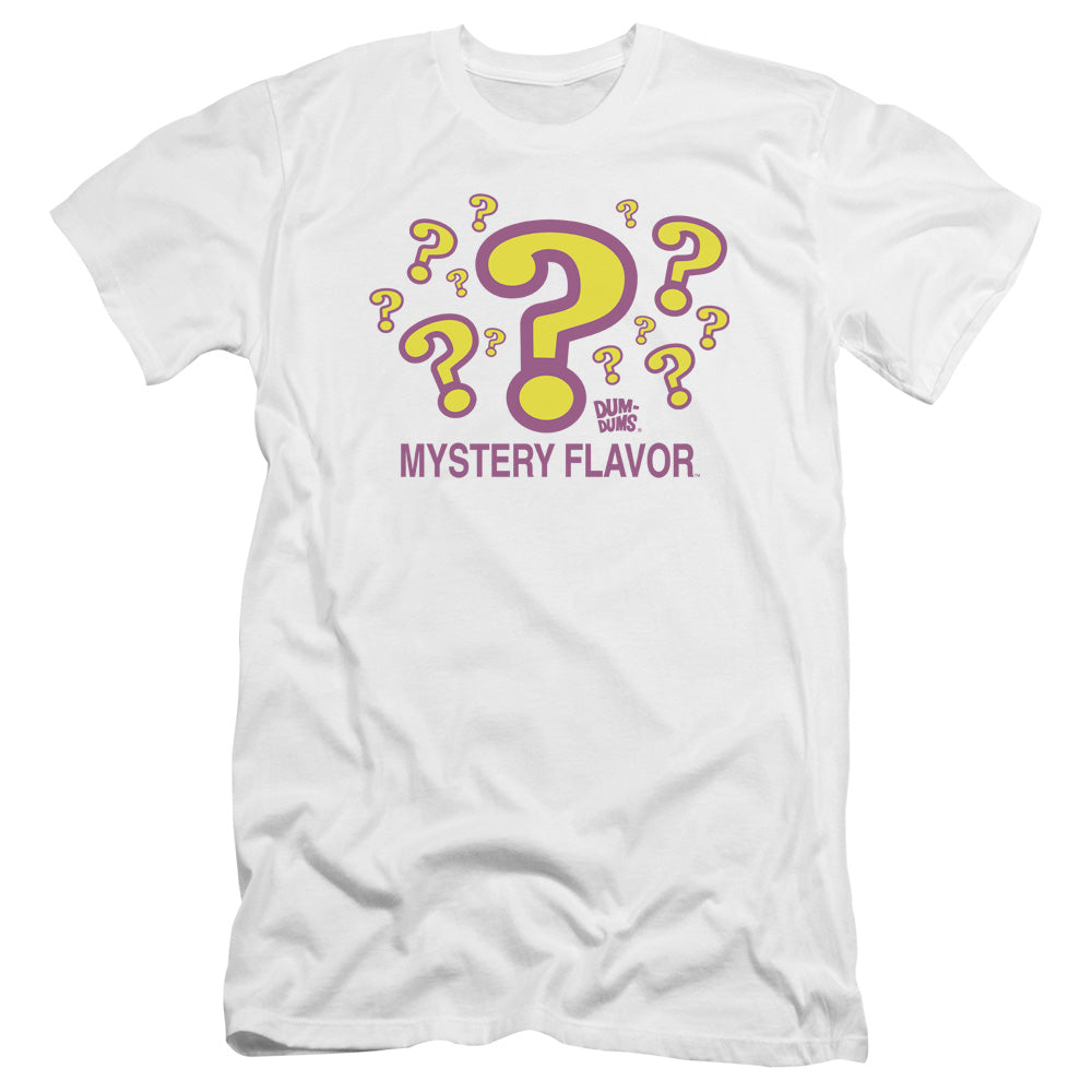 Dum Dums - Mystery Flavor-premuim Canvas Adult Slim Fit 30/1 - White