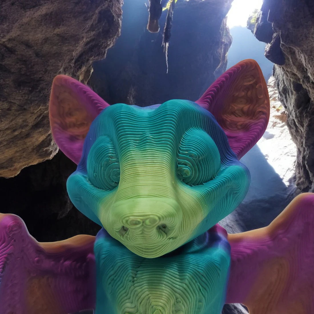 Fantasy Pets Small Dusklight Bat (color may vary)