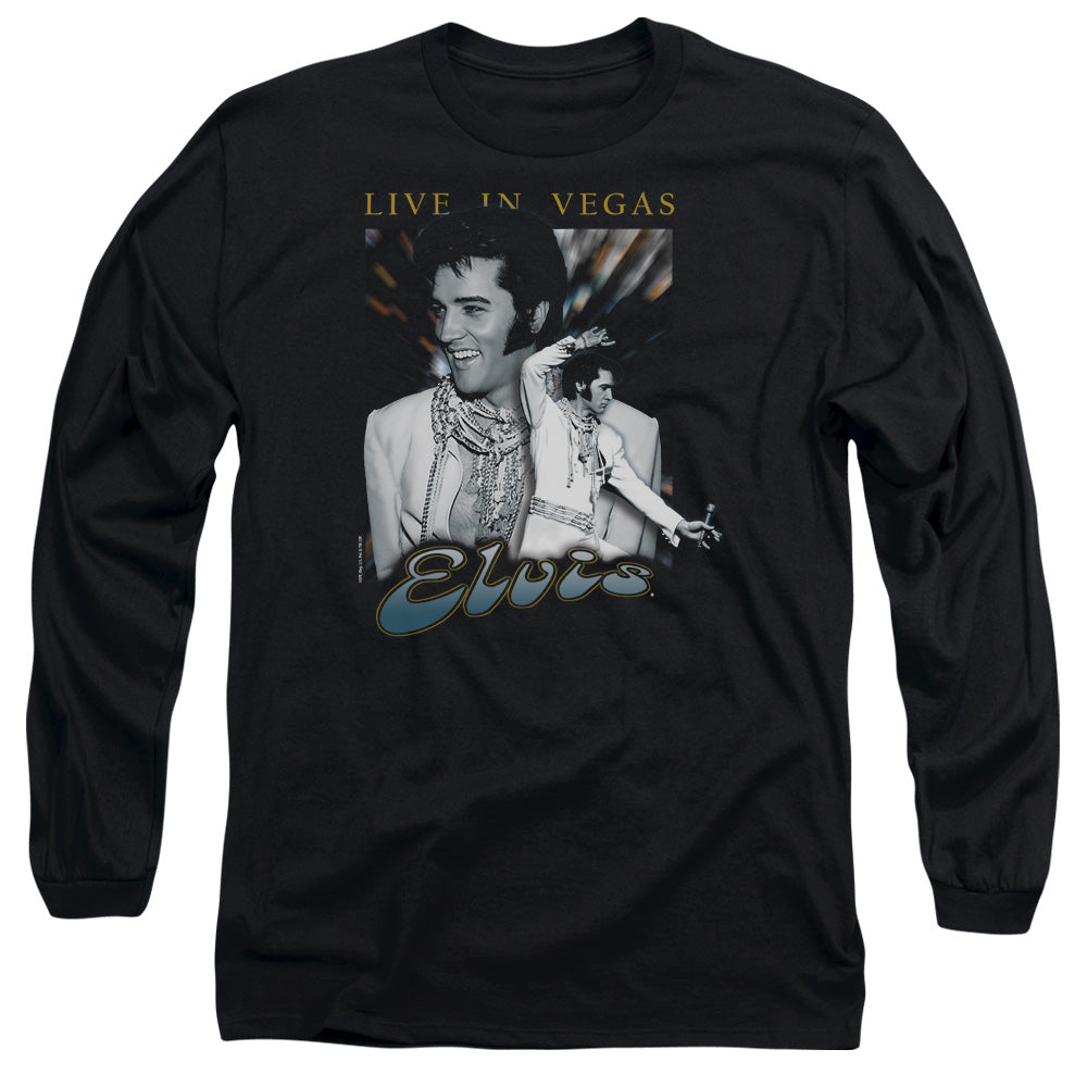 ELVIS PRESLEY LIVE IN VEGAS-L/S T-Shirt