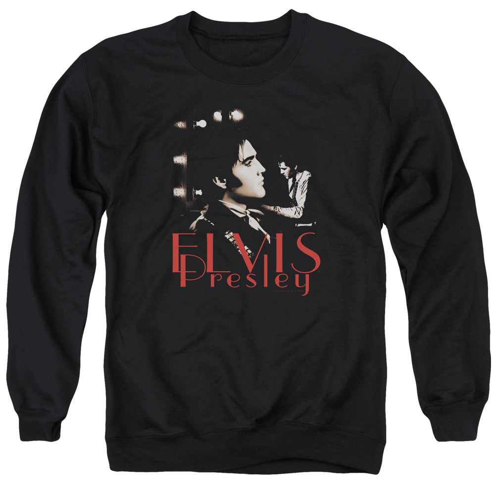 Elvis Presley - Memories - Adult Crewneck Sweatshirt - Black