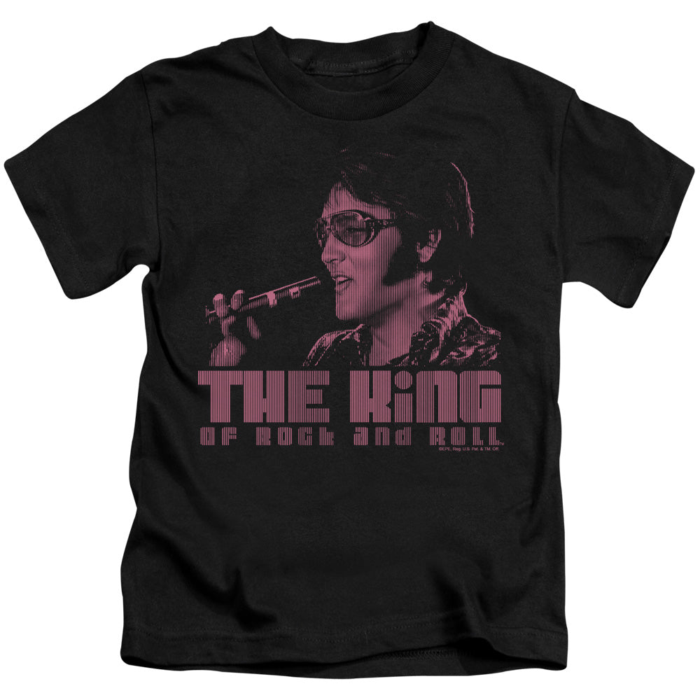 ELVIS PRESLEY THE KING - S/S JUVENILE 18/1 - BLACK - T-Shirt