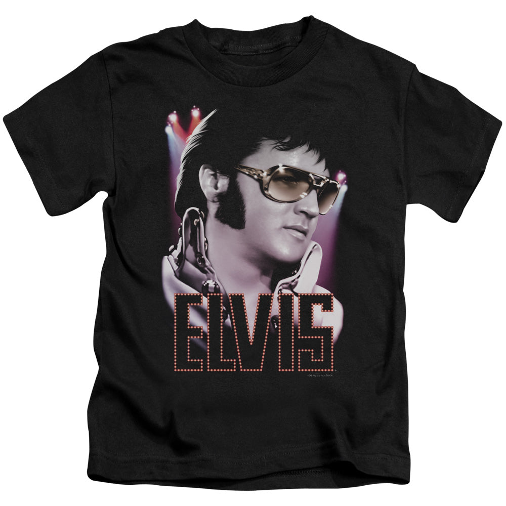 ELVIS PRESLEY 70S STAR - S/S JUVENILE 18/1 - BLACK - T-Shirt