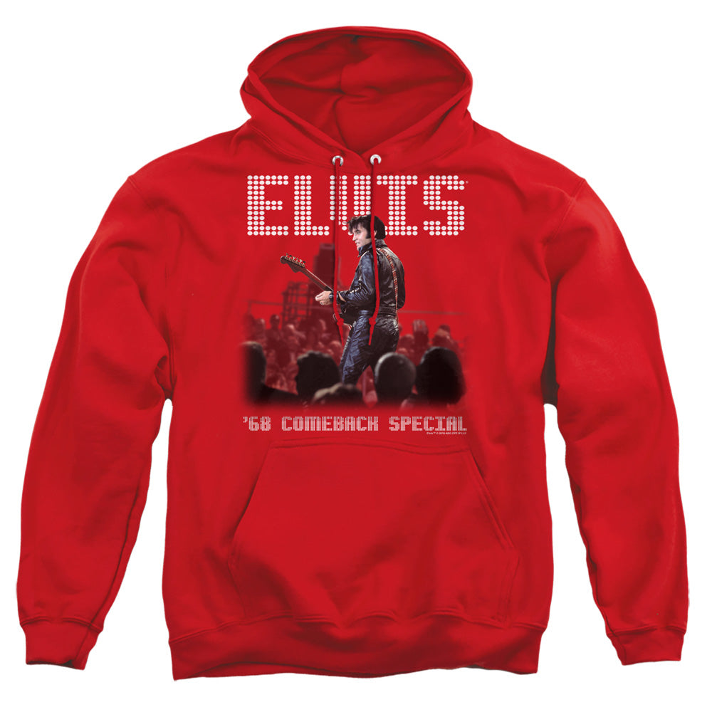 Elvis Presley - Return Of The King - Adult Pull-over Hoodie - Red