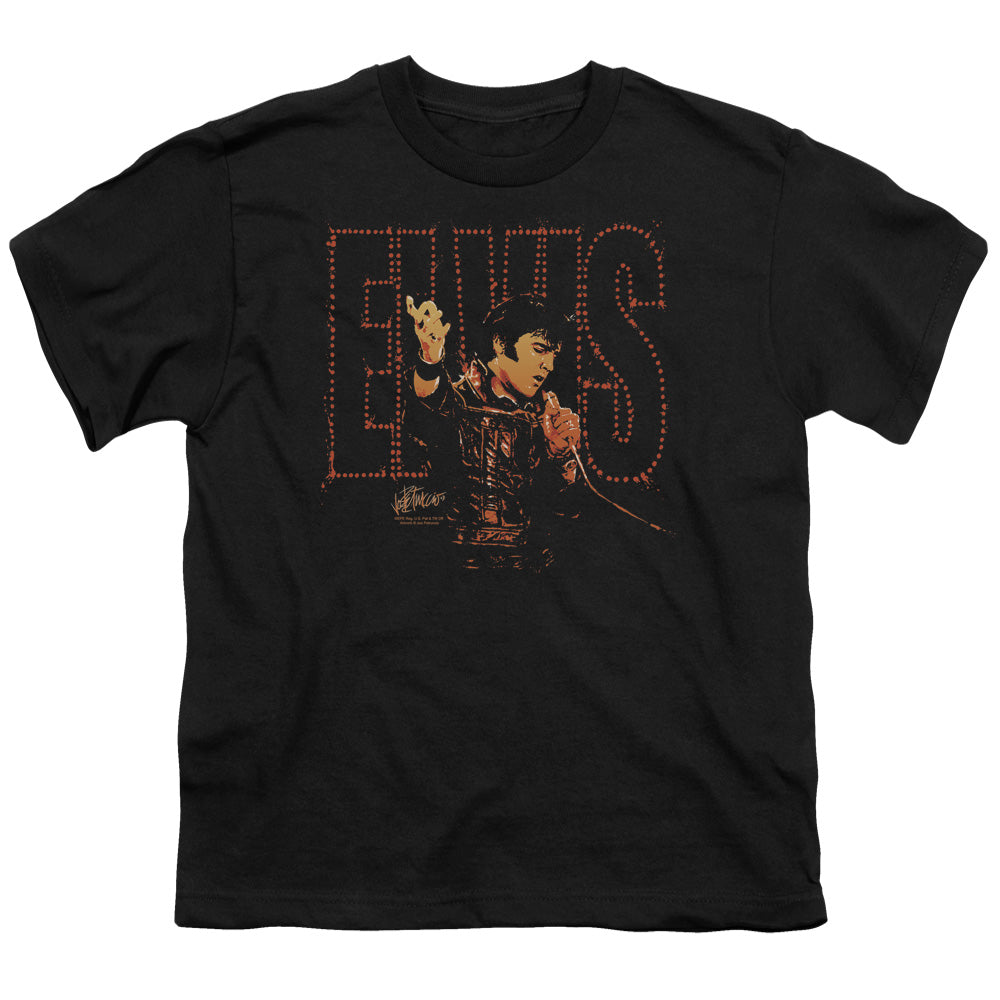 Elvis Presley - Take My Hand - Short Sleeve Youth 18/1 - Black T-shirt