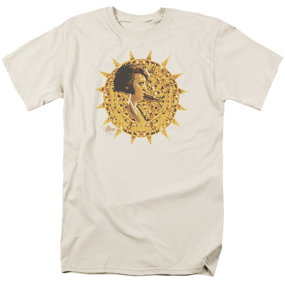 Elvis Presley - Sundial - Short Sleeve Adult 18/1 - Cream T-shirt