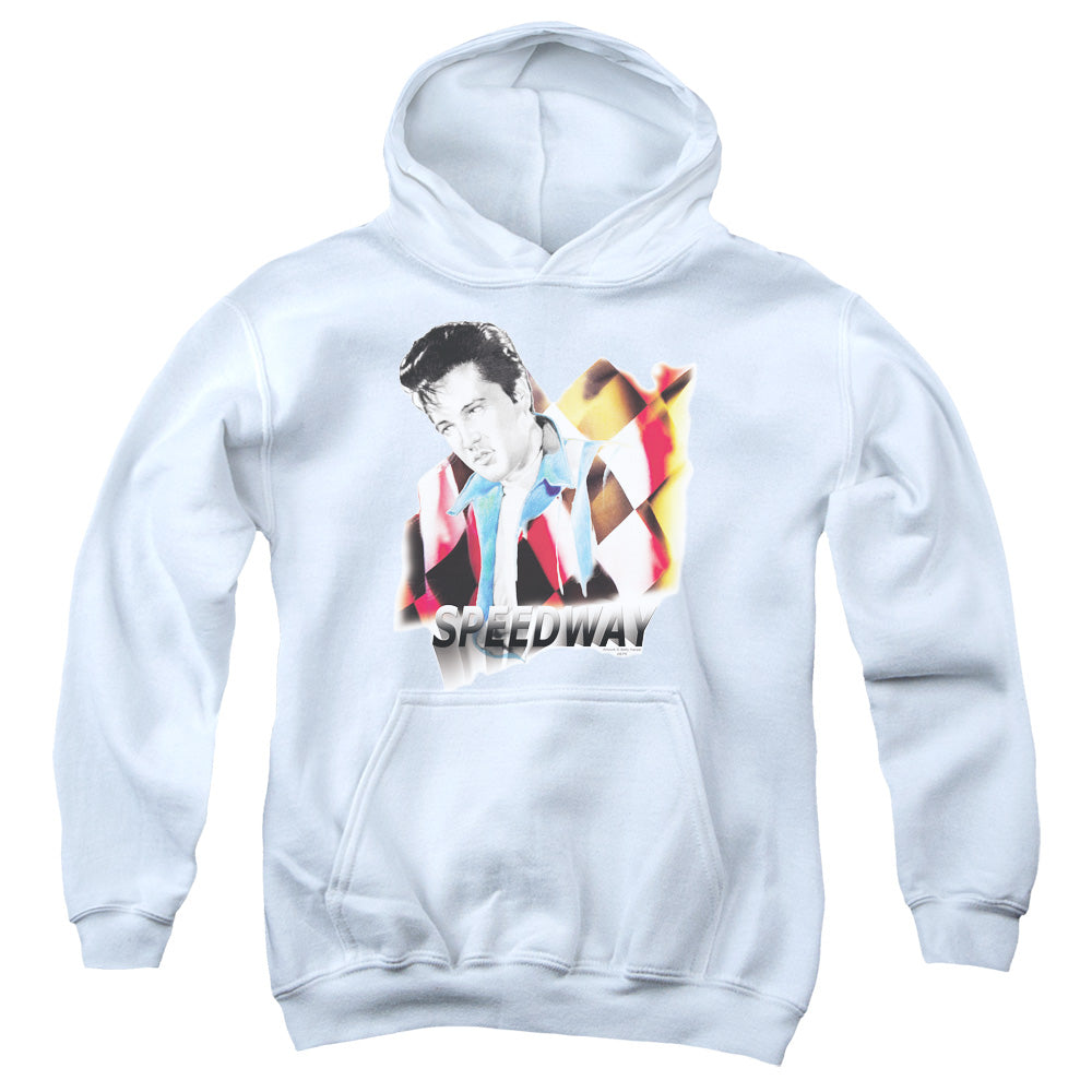 Elvis Presley - Speedway - Youth Pull-over Hoodie - White