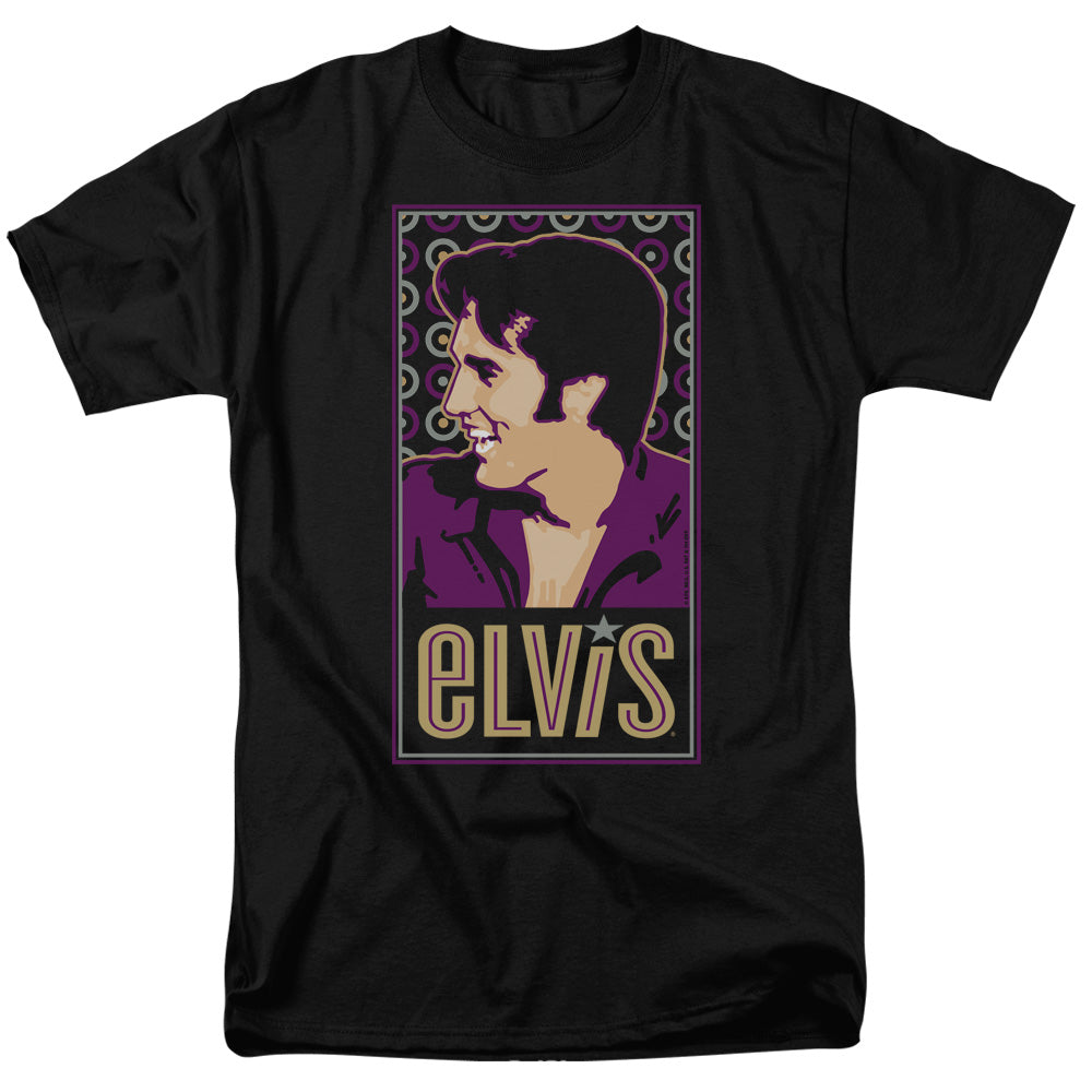 Elvis Presley - Elvis Is - Short Sleeve Adult 18/1 - Black T-shirt