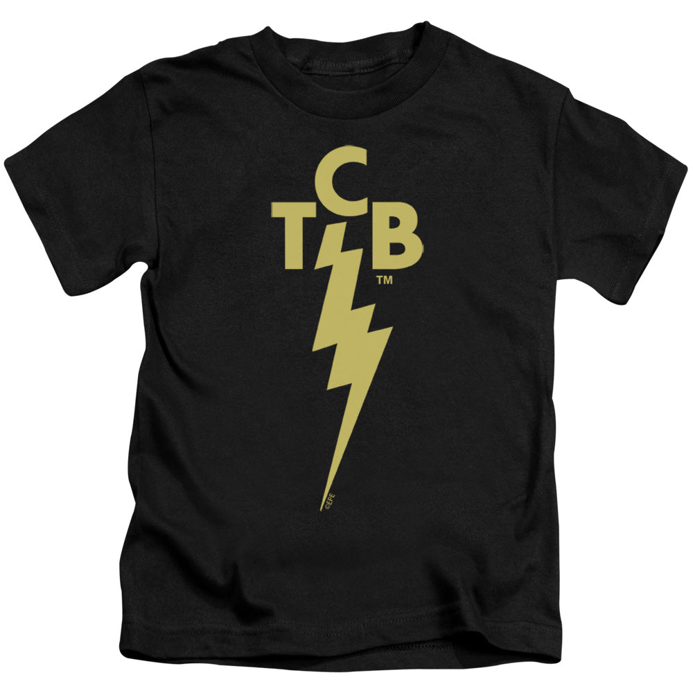 ELVIS PRESLEY TCB LOGO - S/S JUVENILE 18/1 - BLACK - T-Shirt