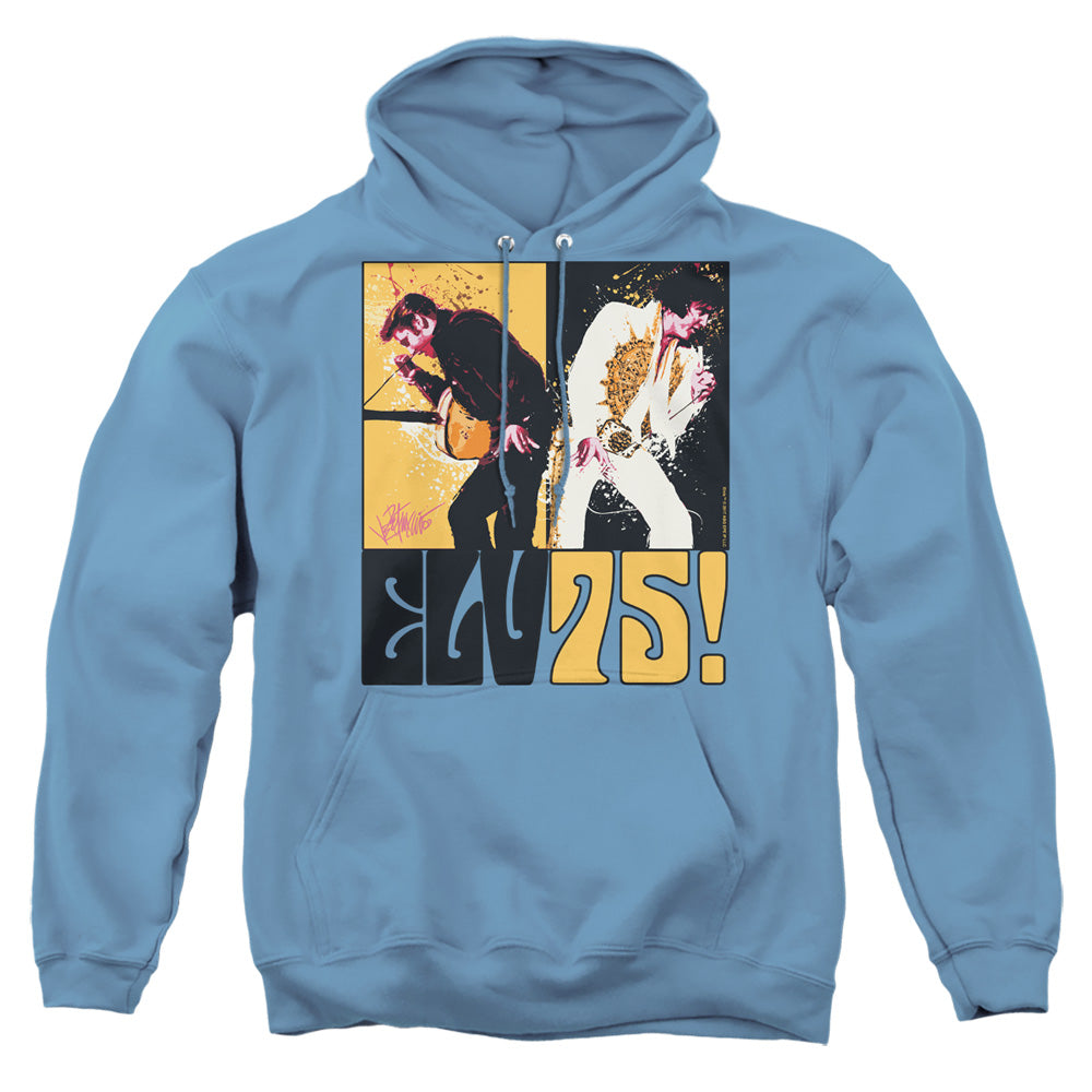 Elvis Presley - Still The King - Adult Pull-over Hoodie - Carolina Blue