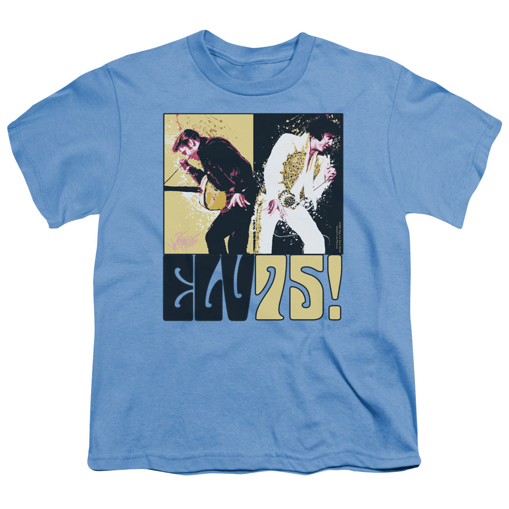 Elvis Presley - Still The King - Short Sleeve Youth 18/1 - Carolina Blue T-shirt