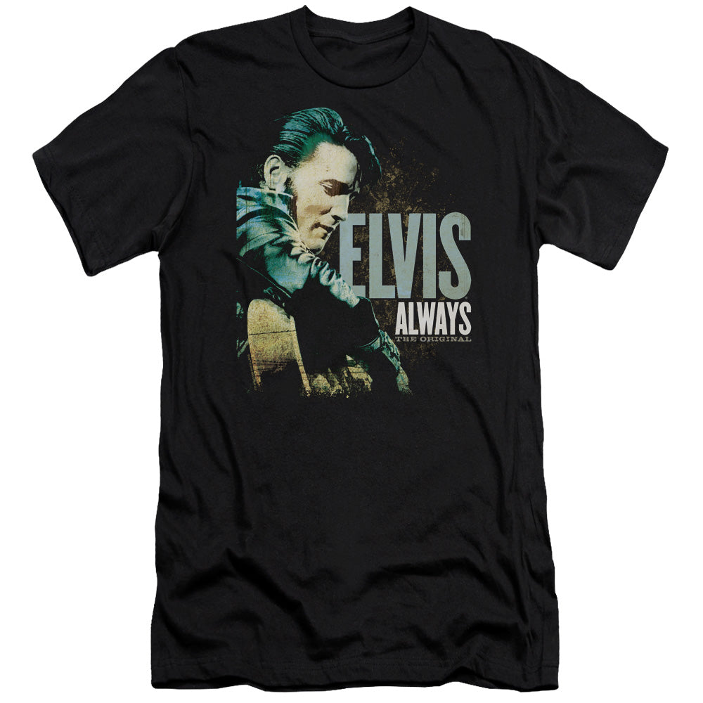 Elvis Presley - Always The Original-premuim Canvas Adult Slim Fit 30/1 - Black